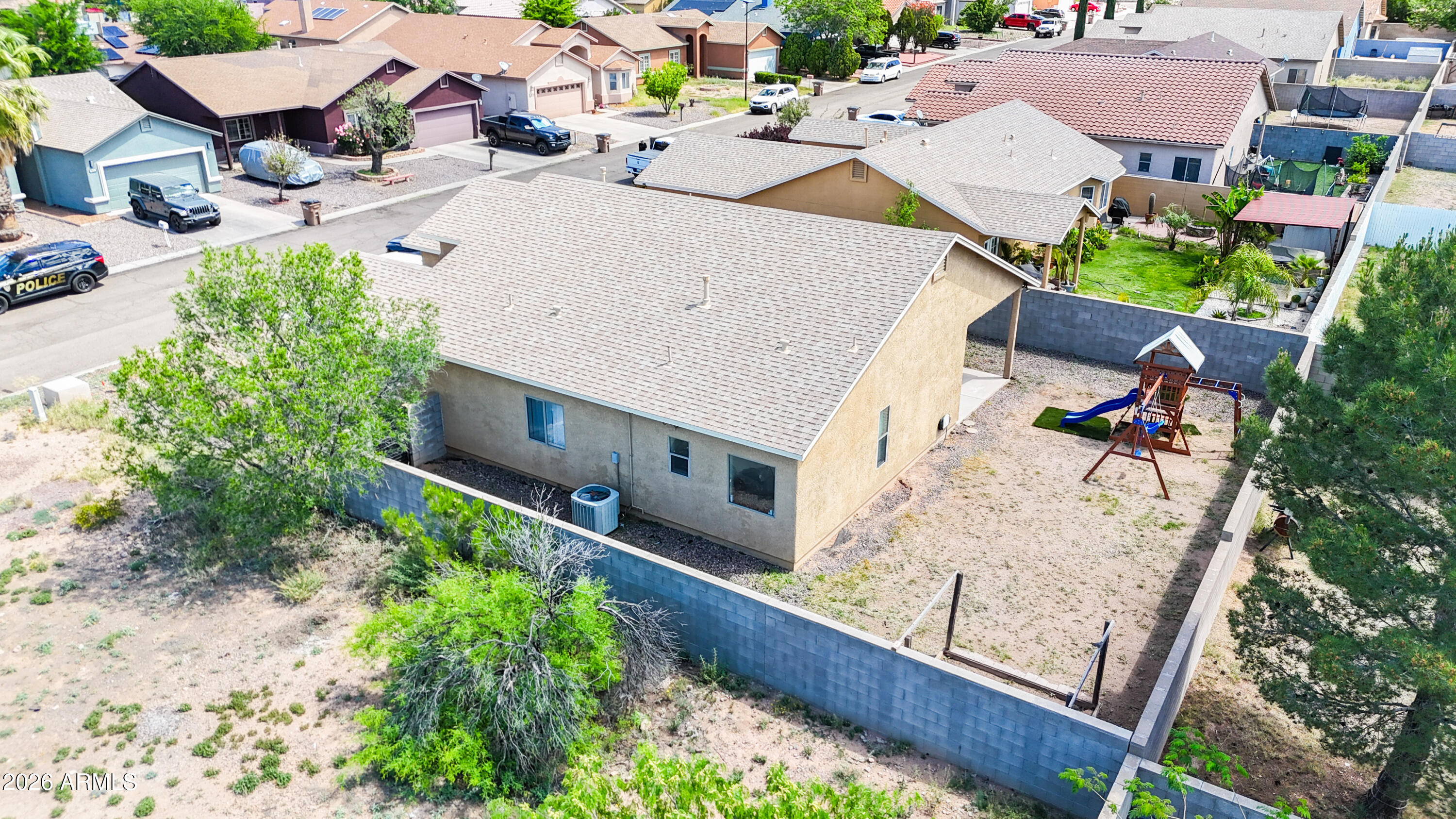 2705 East 7th Street Douglas, AZ 85607 - Photo 17 of 19 an aerial view of residential houses with outdoor space