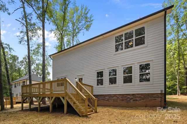 a car parked in front of a house