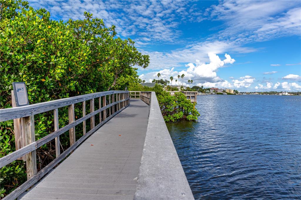 816 Hidden Harbour Drive Indian Rocks Beach, FL 33785 - Photo 54 of 58 a view of a balcony with an ocean view