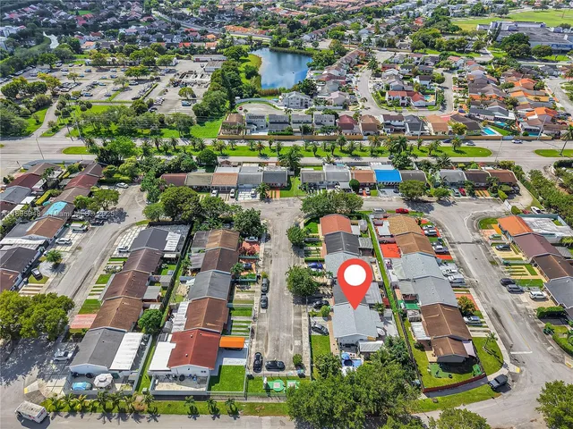 an aerial view of city