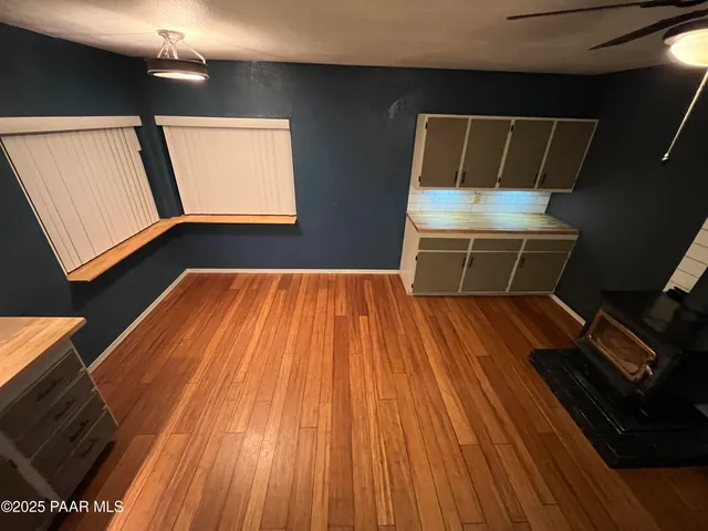 a view of a backyard of a house