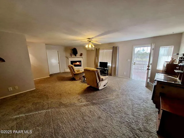 a view of balcony and wooden floor