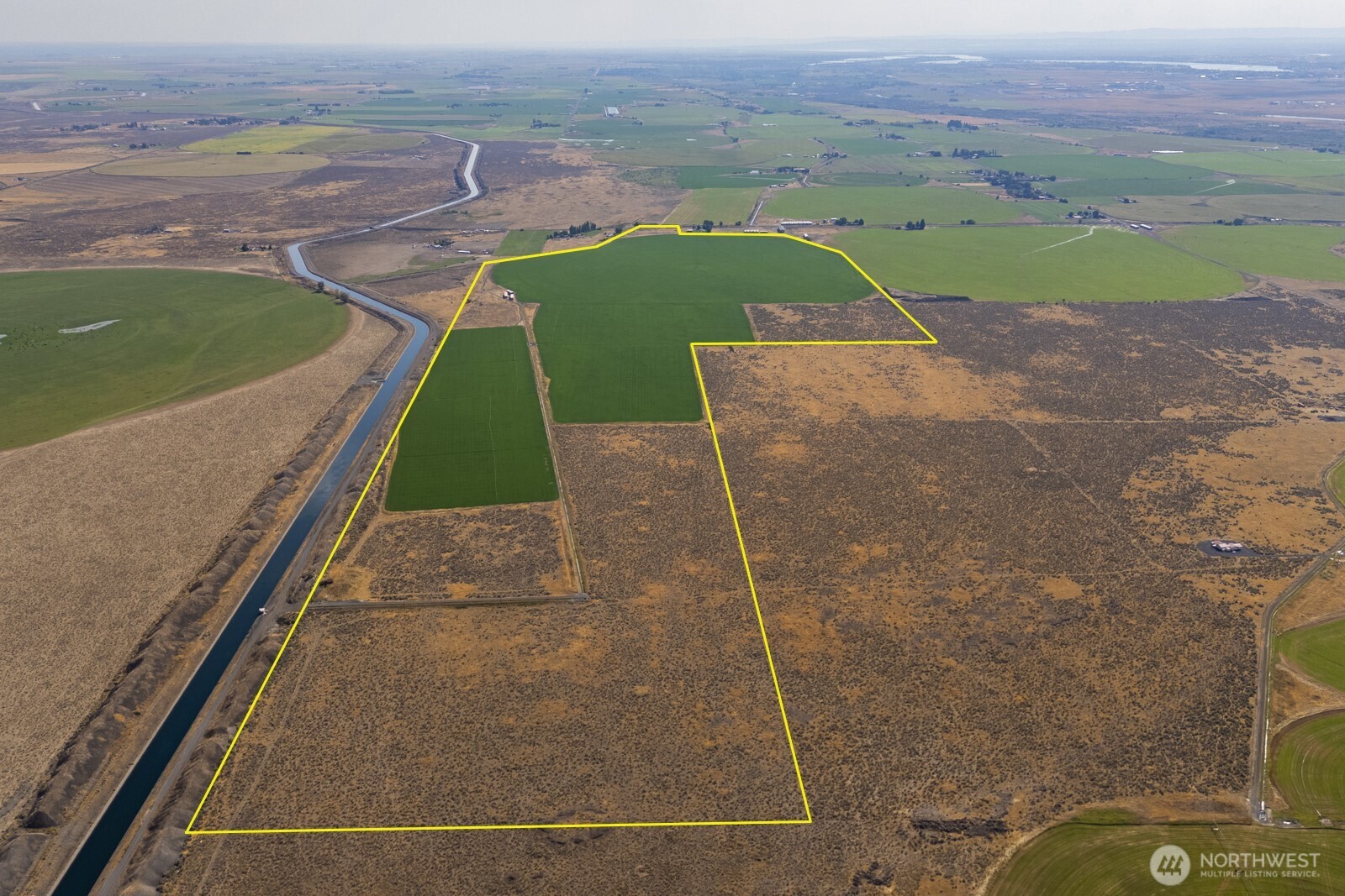 0 12 Road Northeast Moses Lake, WA 98837 - Photo 2 of 2 a view of outdoor space yard and mountain view