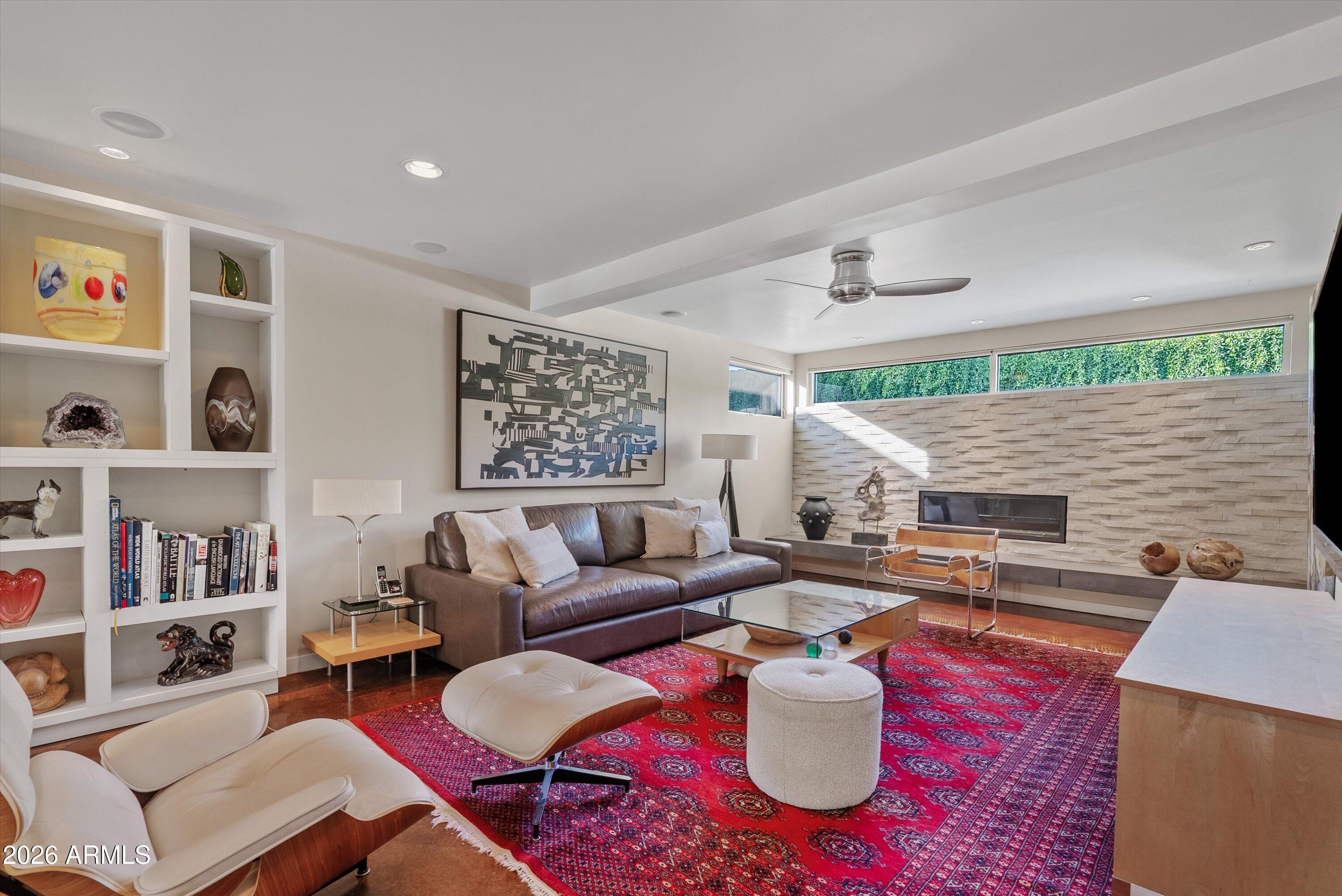 2933 East Pierson Street Phoenix, AZ 85016 - Photo 9 of 28 a living room with furniture and a large window