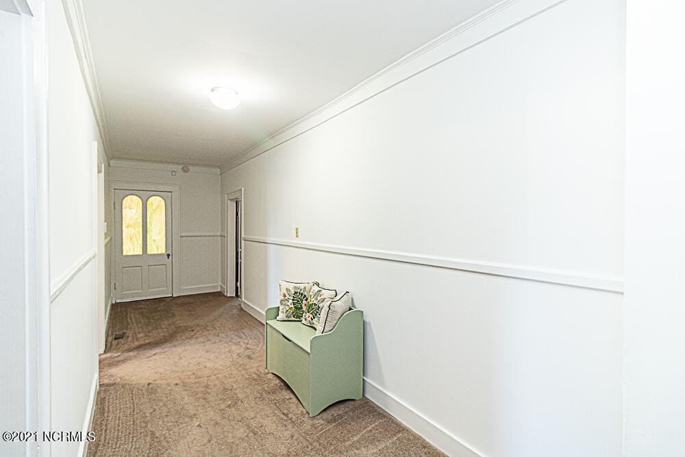 405 East Branch Street Spring Hope, NC 27882 - Photo 20 of 44 Spacious center hall way typical of a 19th middle century historic home