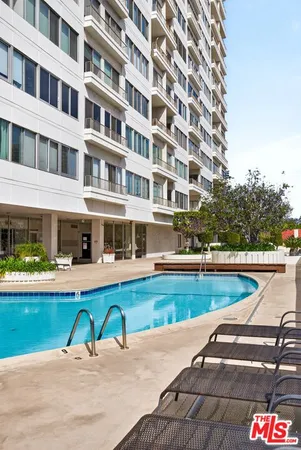 a view of swimming pool with outdoor space