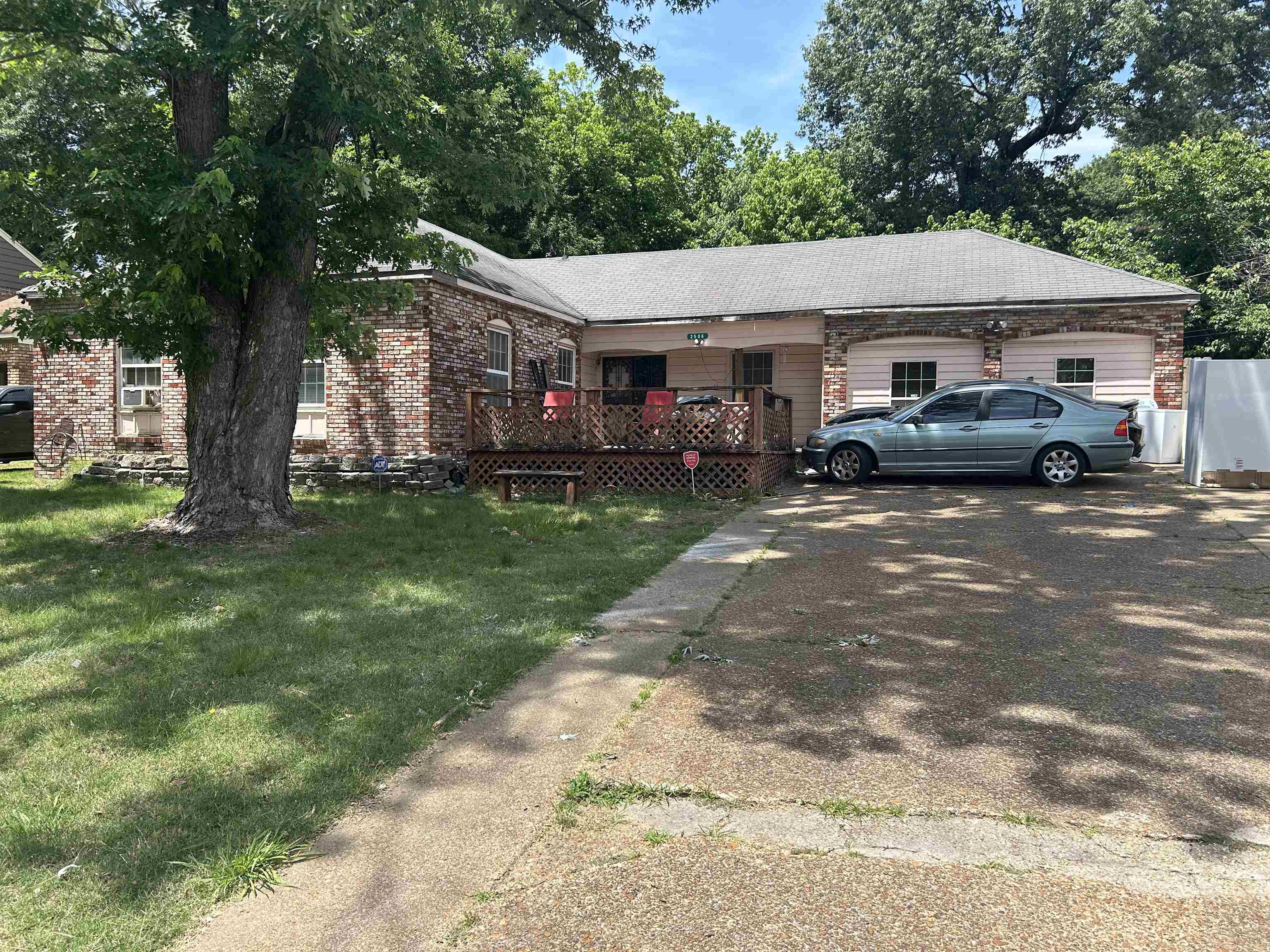 2506 James Road Memphis, TN 38127 - Photo 1 of 3 a car parked in front of a house