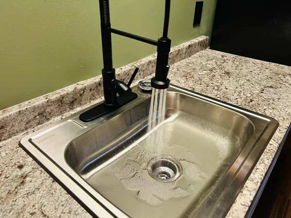 a close view of stove