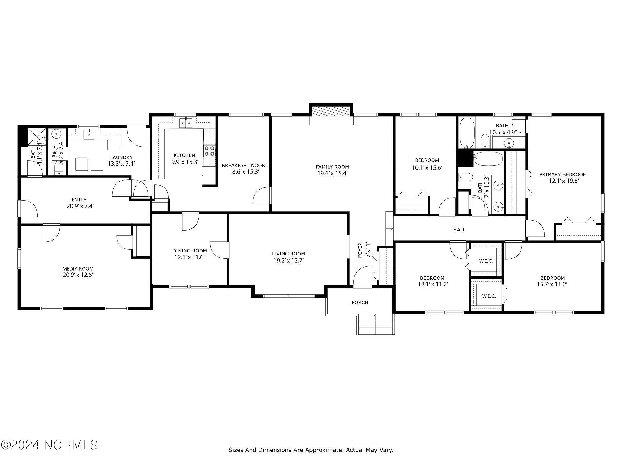 3270 Watha Road Willard, NC 28478 - Photo 24 of 24 3270willardfloorplan