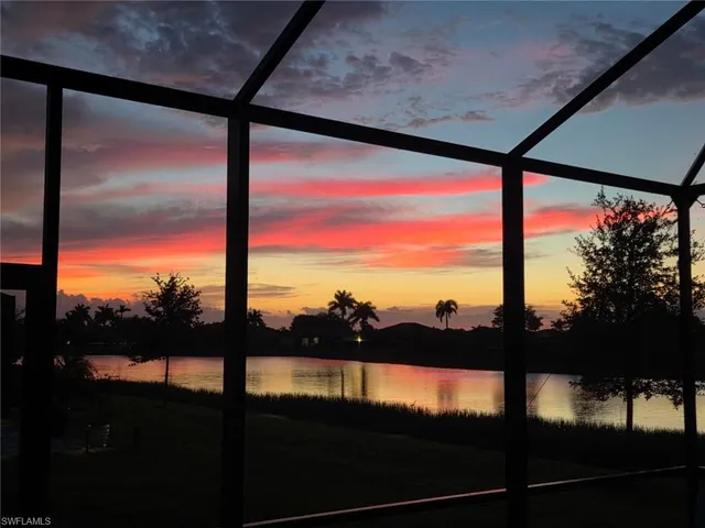 a view of sky from window