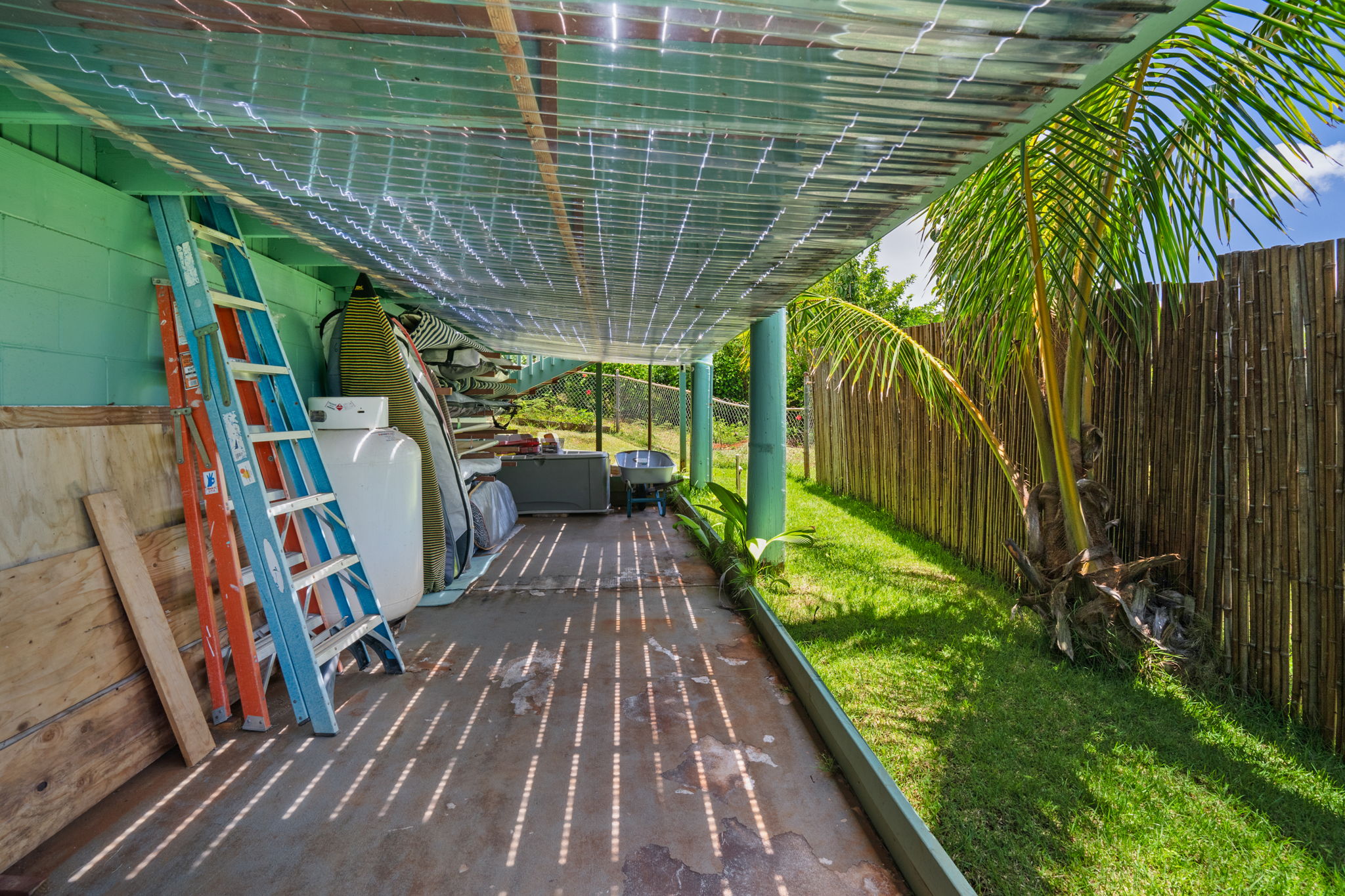 3748 Kikee Road Kalaheo, HI 96741 - Photo 24 of 27 a view of entryway with garden
