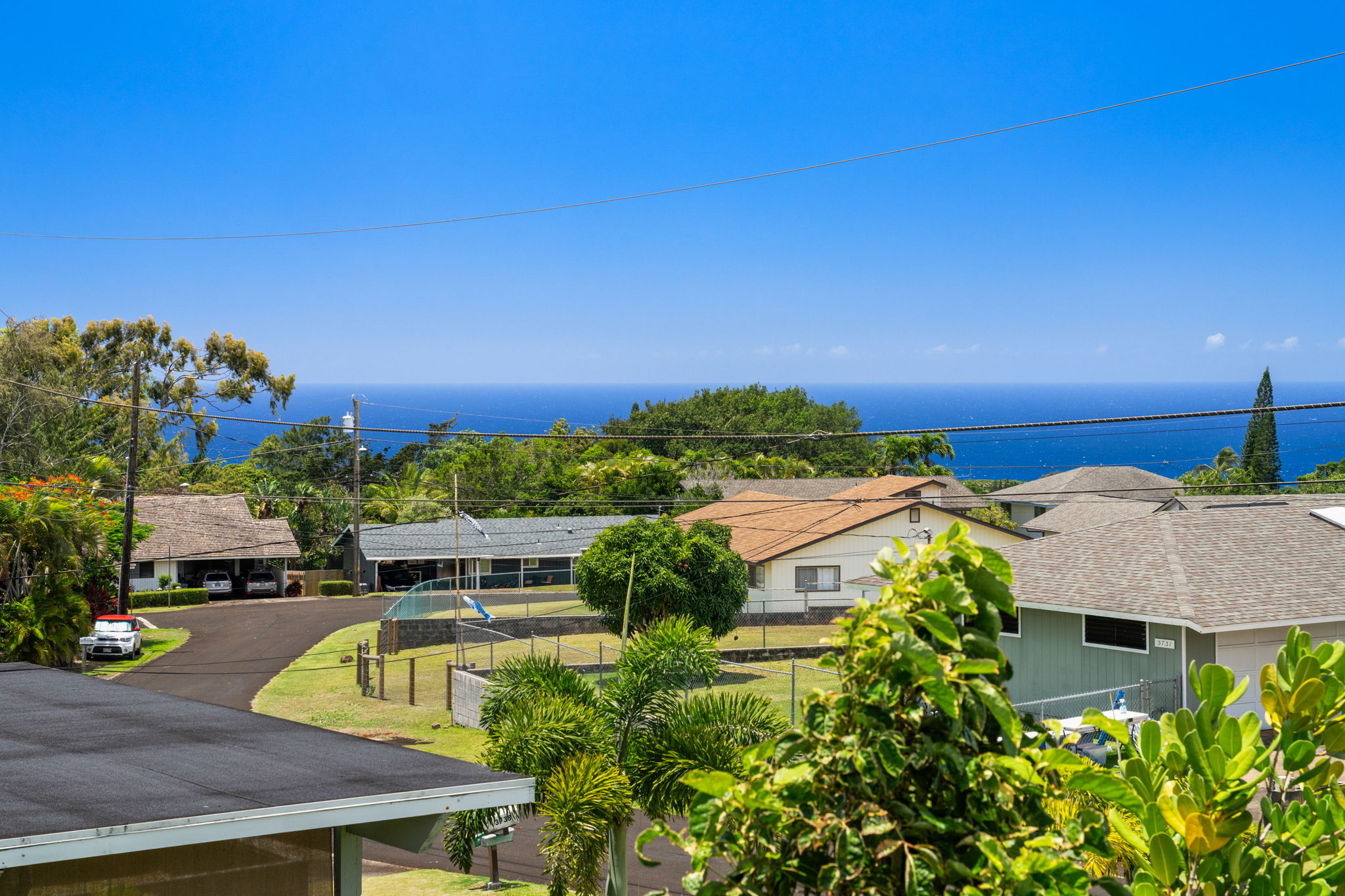 3748 Kikee Road Kalaheo, HI 96741 - Photo 26 of 27 an aerial view of a house with outdoor space