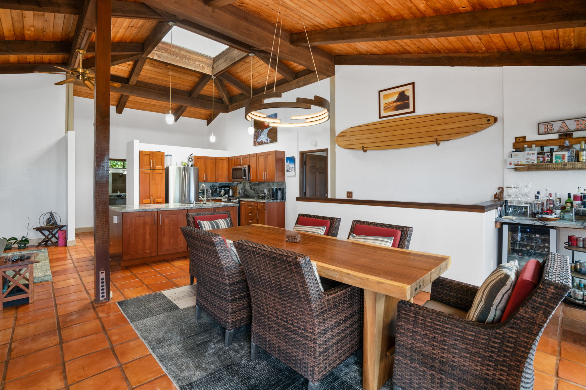 3748 Kikee Road Kalaheo, HI 96741 - Photo 7 of 27 a outdoor space with patio lots of white furniture