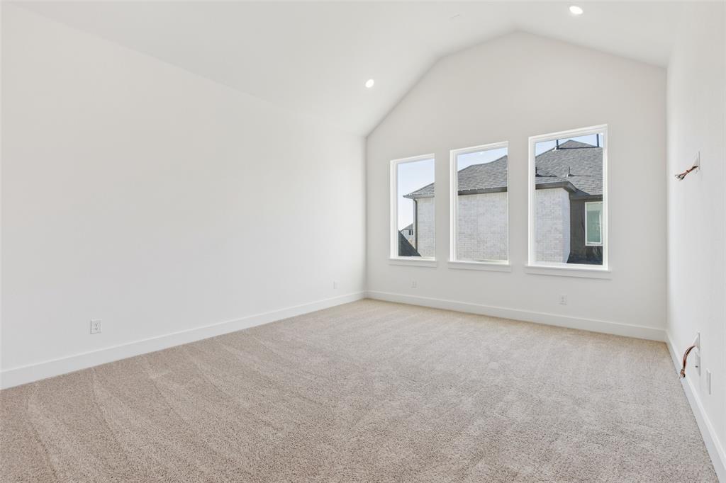 4050 Gambel Road Prosper, TX 75078 - Photo 16 of 23 Take the party upstairs to this fantastic, light filled game room with adjacent second media room!