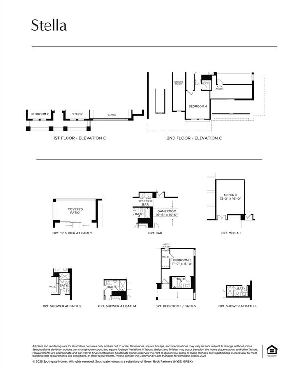 4050 Gambel Road Prosper, TX 75078 - Photo 3 of 23 This dream home features elevation B, slider at family, 5th bed & bath, media 2 and so much more!