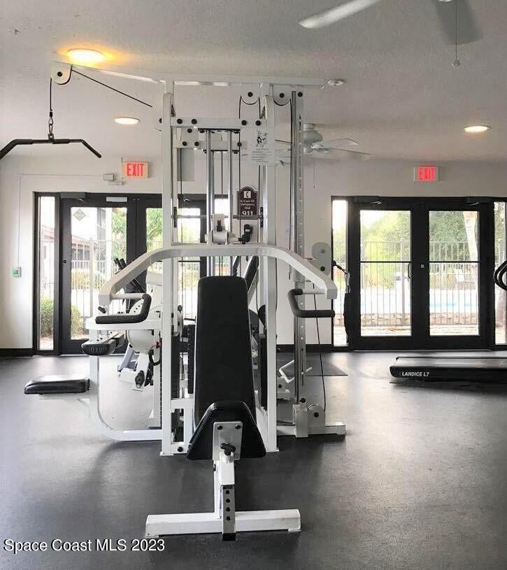 2939 Regency Drive Melbourne, FL 32935 - Photo 31 of 39 a view of a room with gym equipment