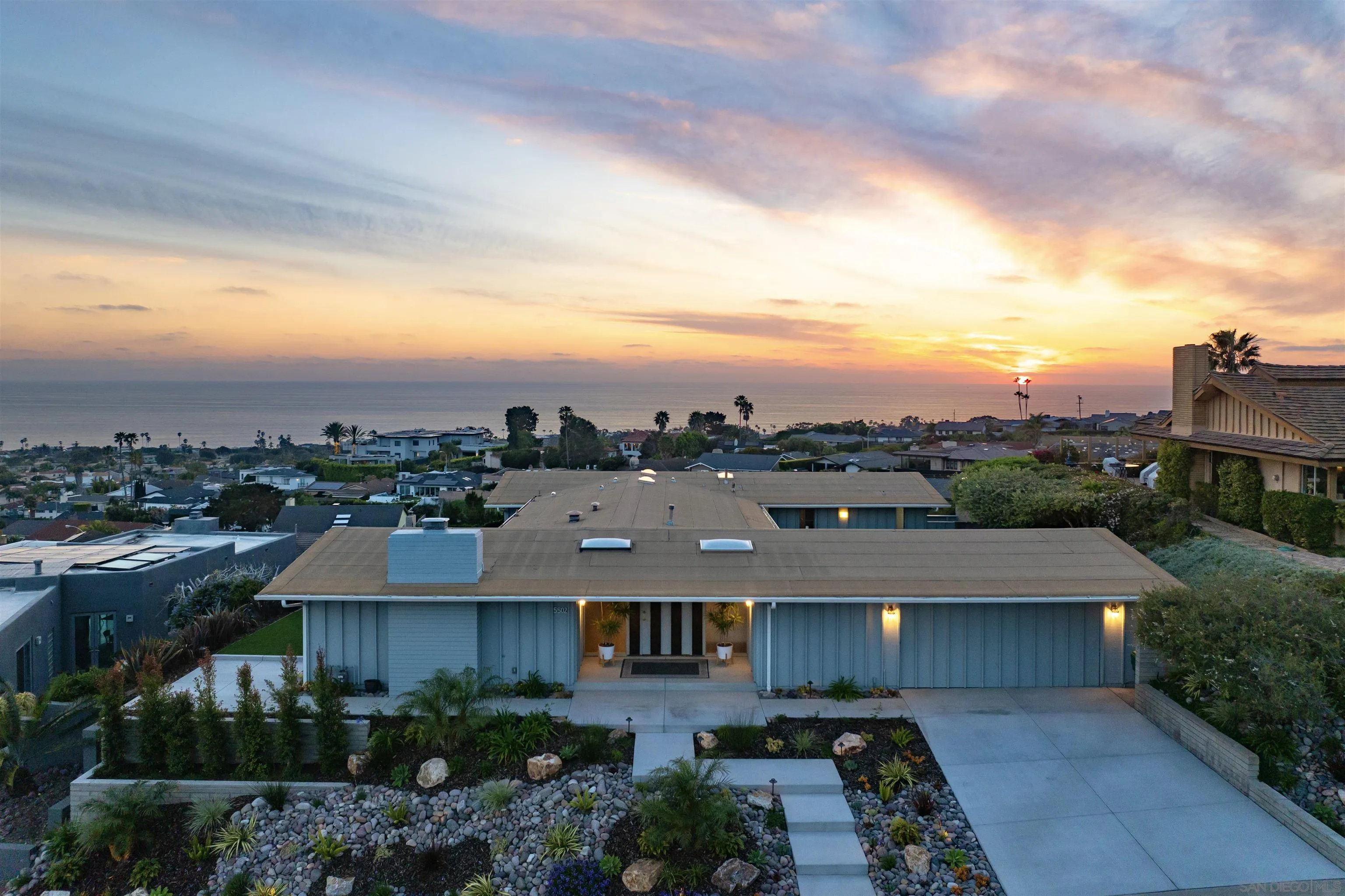 5502 Rutgers Road La Jolla, CA 92037 - Photo 26 of 28 an aerial view of multiple houses
