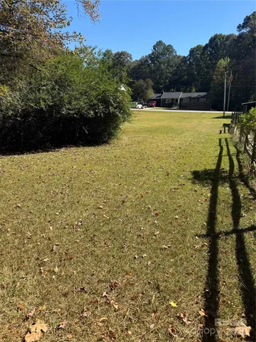 a view of an outdoor space and a yard