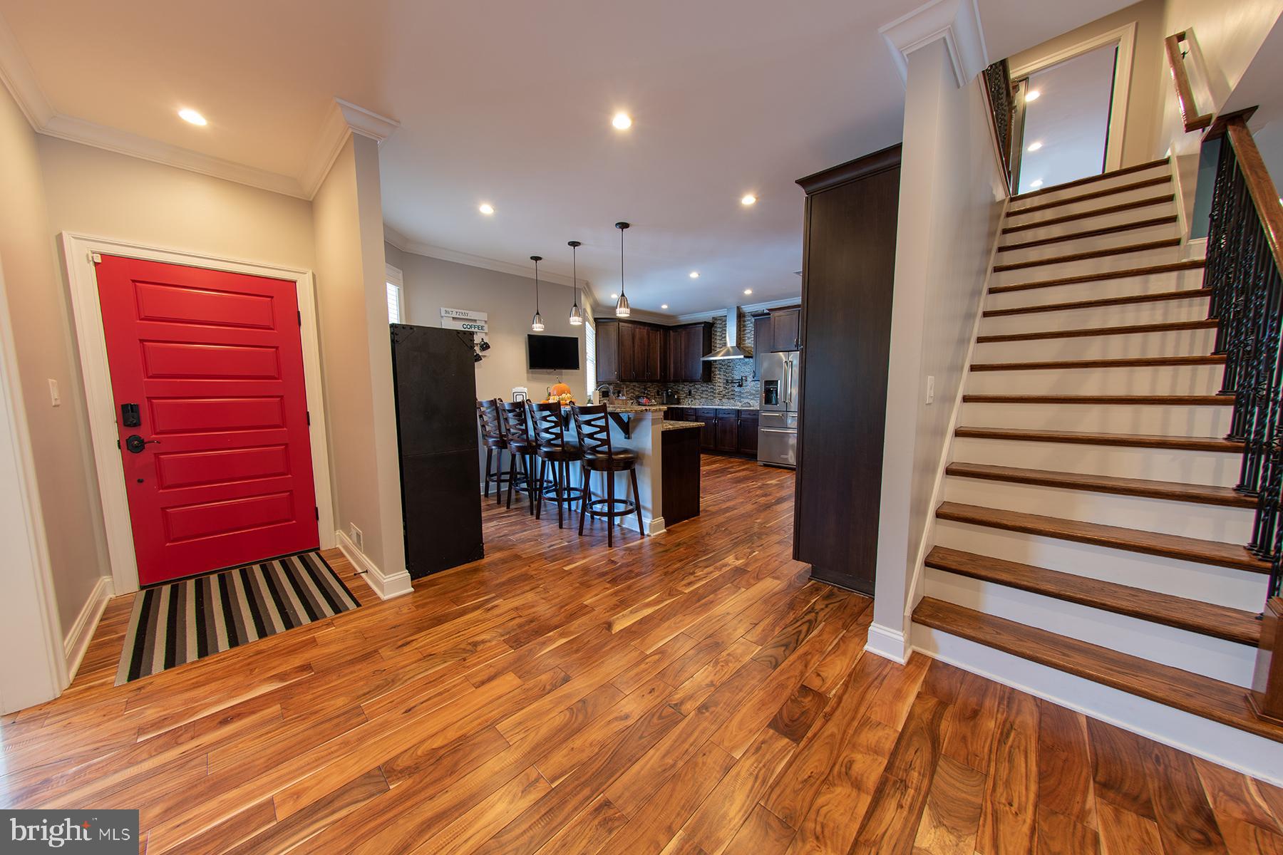 219 Old Magothy Bridge Road Pasadena, MD 21122 - Photo 20 of 85 1st floor front door and kitchen