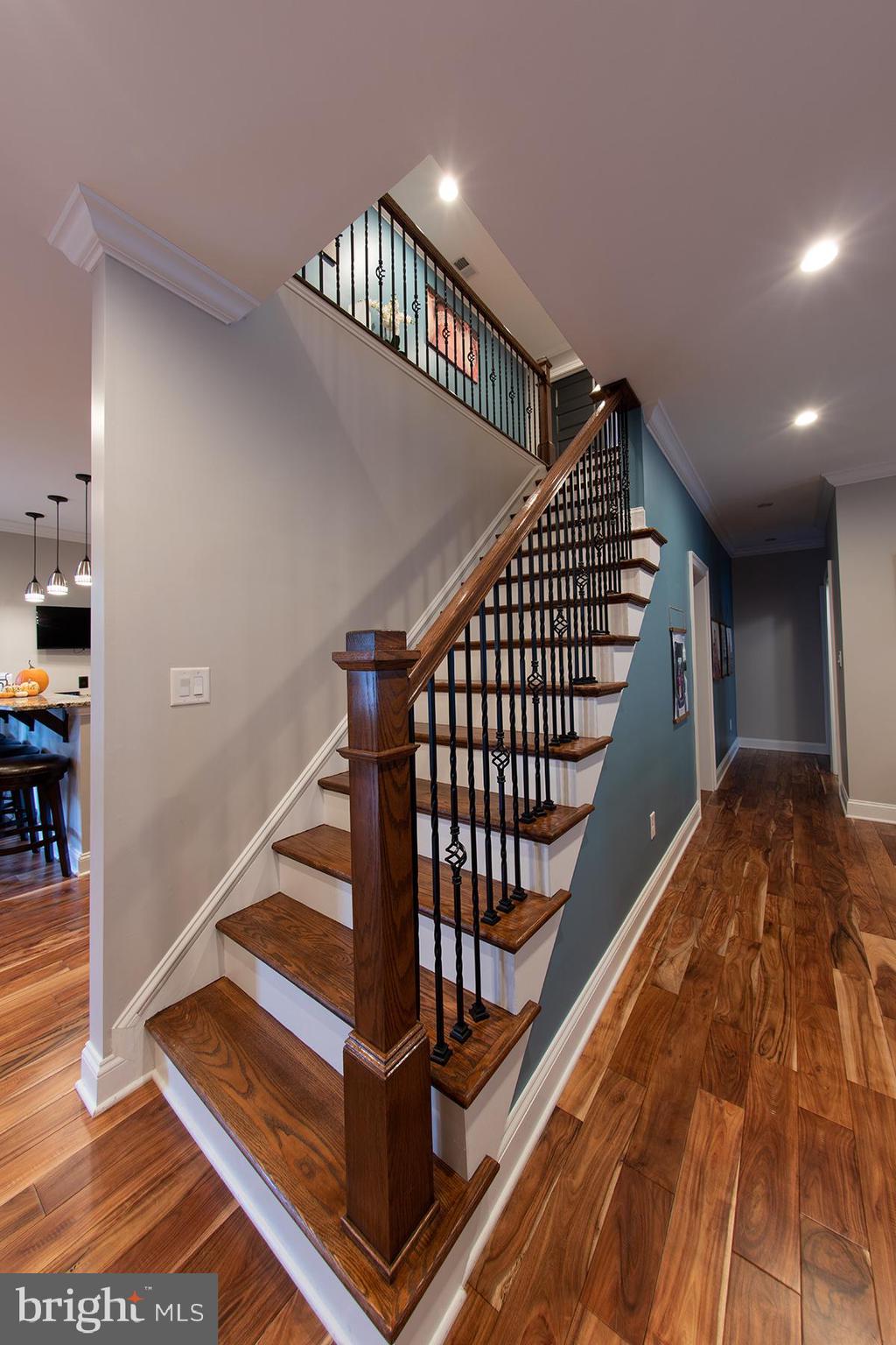 219 Old Magothy Bridge Road Pasadena, MD 21122 - Photo 44 of 85 Stairs and hallway upstairs