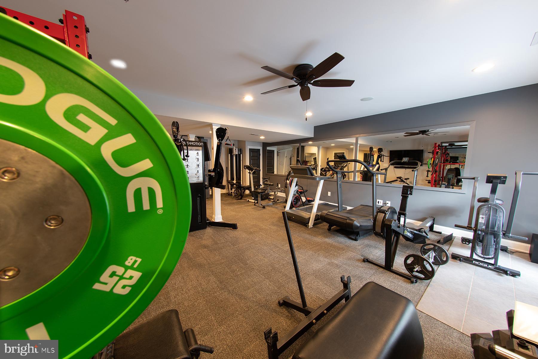 219 Old Magothy Bridge Road Pasadena, MD 21122 - Photo 79 of 85 Large open basement area used for home gym