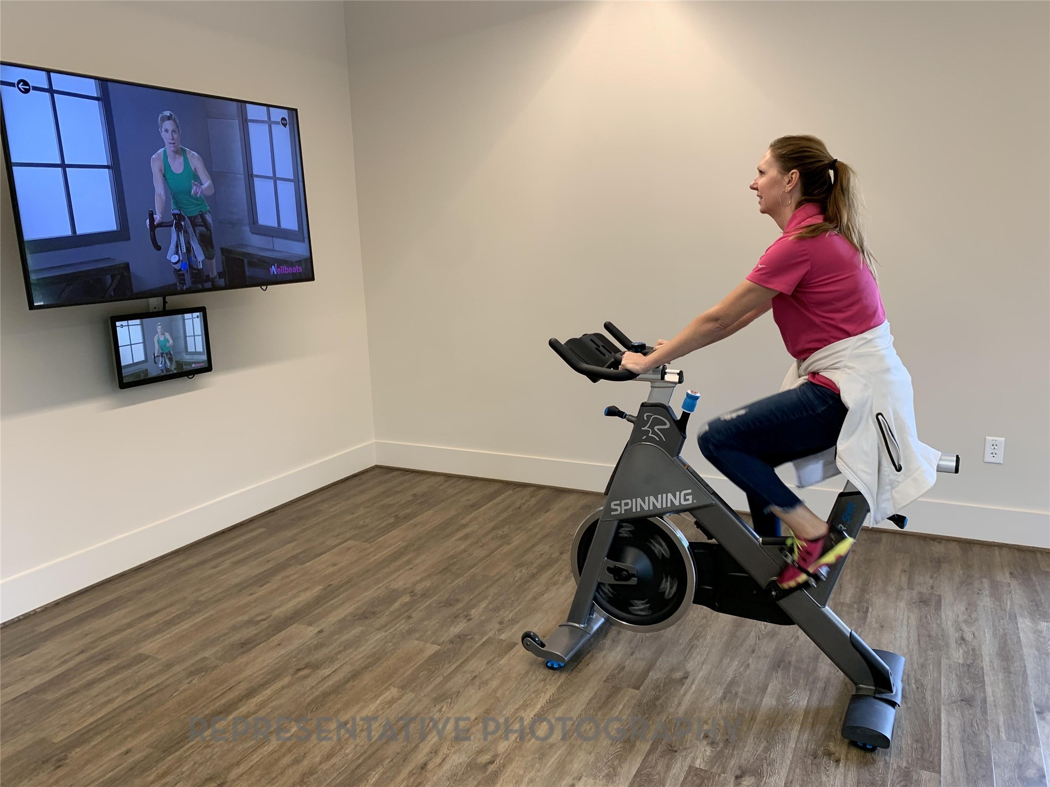 207 Wooded Rill Court Willis, TX 77318 - Photo 27 of 28 a view of entryway with wooden floor