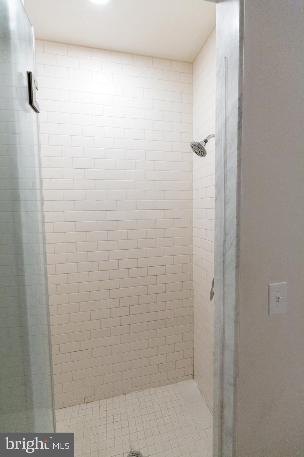 1411-2 Walnut Street, Unit 312 Philadelphia, PA 19102 - Photo 18 of 23 a bathroom with a shower