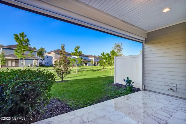 a view of a lake with a house