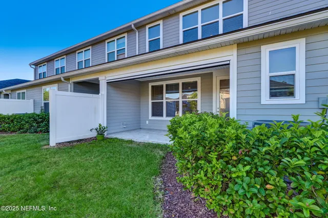 a childrens park with lots of swings and slides