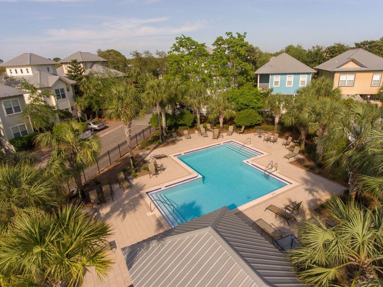 474 Hidden Lake Way Santa Rosa Beach, FL 32459 - Photo 27 of 34 a view of a house with a yard