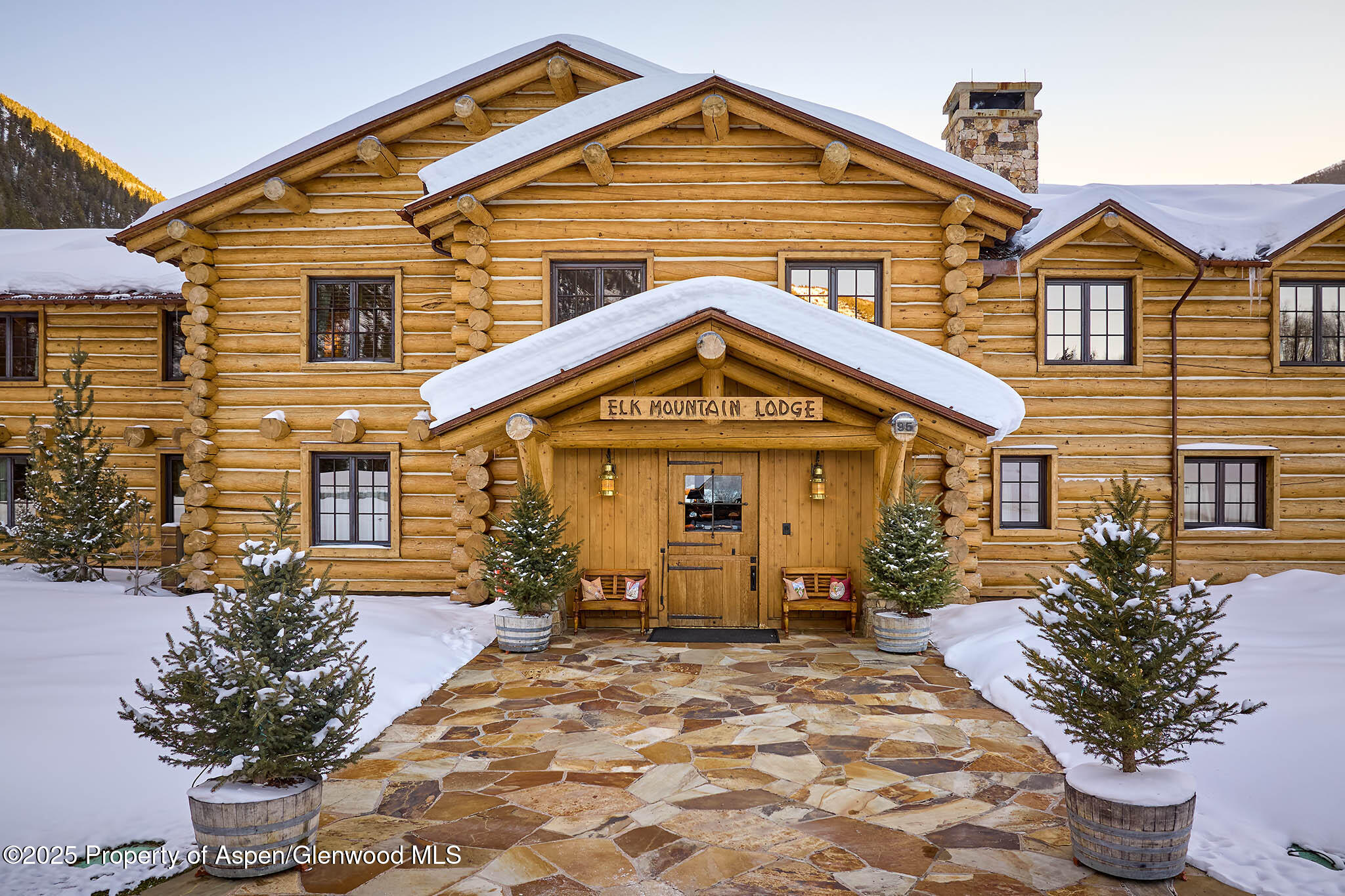 125 Rooney Circle Aspen, CO 81612 - Photo 13 of 57 Entrance to Elk Mountain Lodge