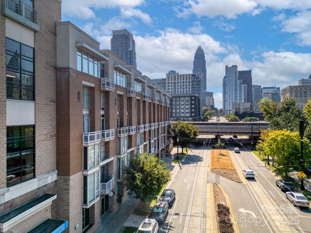 a view of city from terrace