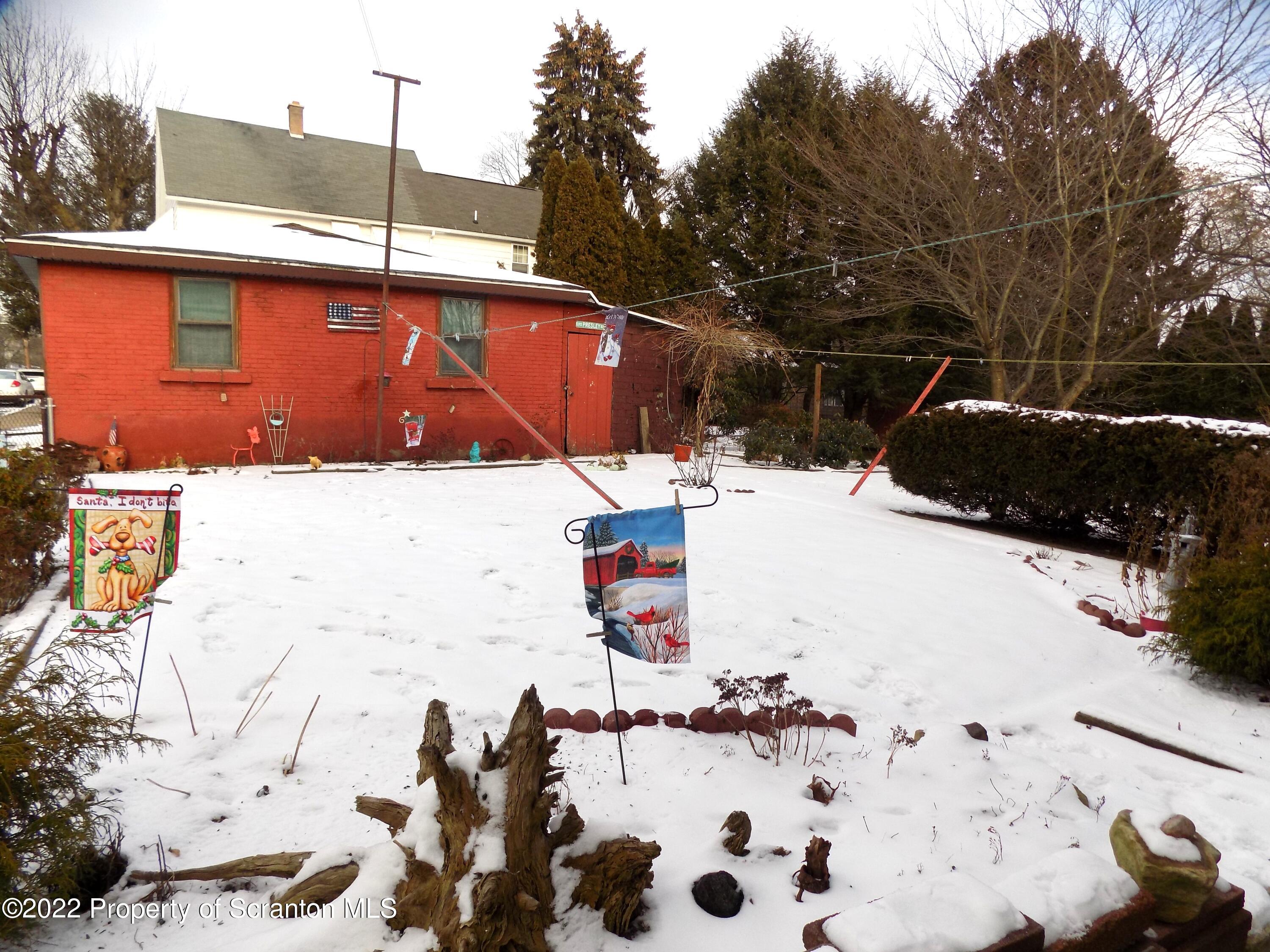 624 Court Street Scranton, PA 18508 - Photo 12 of 13 a view of outdoor space and covered with snow