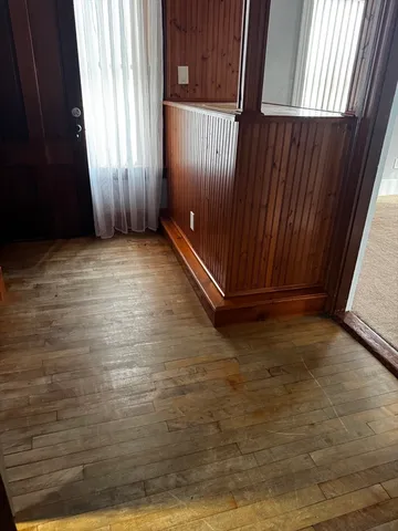 a view of front door