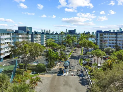 a view of a ocean with city from a terrace