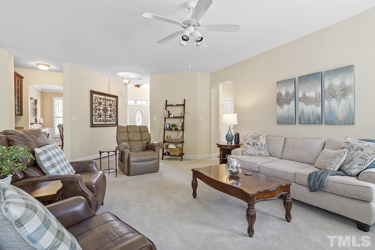 101 Timber Hitch Road Cary, NC 27513 - Photo 34 of 48 Two ceiling fans, shades, TV connection. Enjoy year-round.