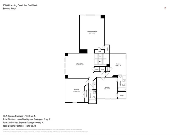 $3,090 | 15660 Landing Creek Lane, Fort Worth, TX 76262