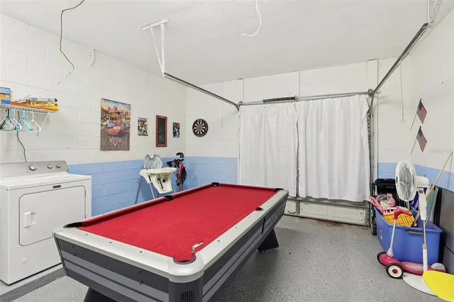 a room with furniture and equipment