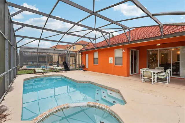 a view of a indoor swimming pool