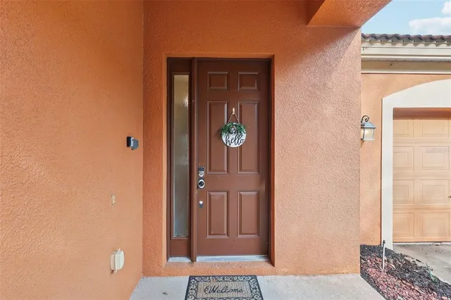 a view of a hallway with elevator