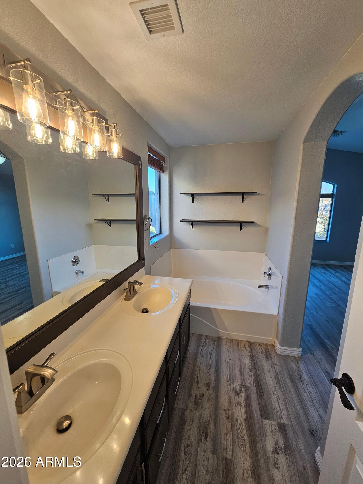 941 Mountain View Road San Tan Valley, AZ 85143 - Photo 22 of 48 a bathroom with a tub and a sink
