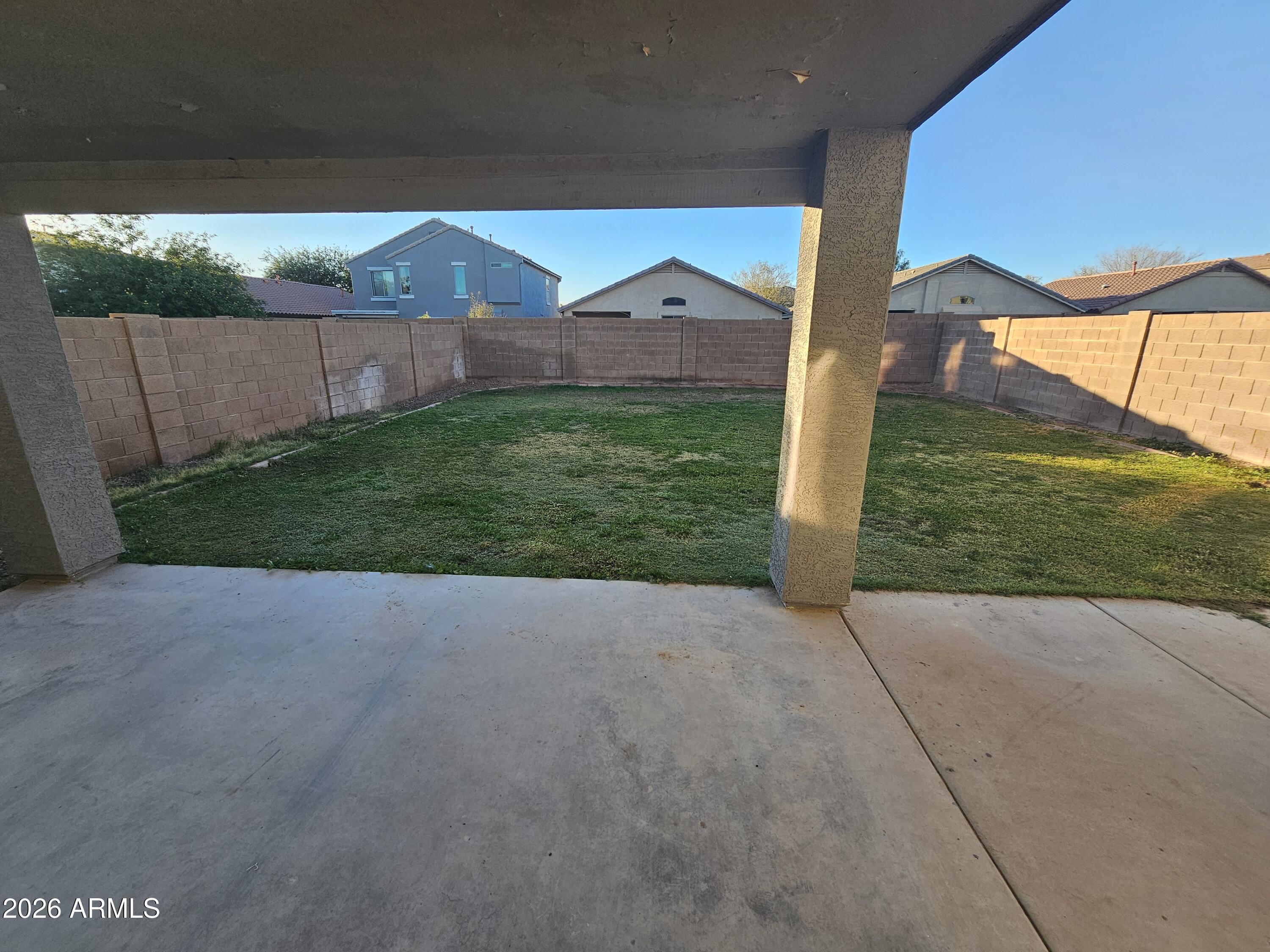 941 Mountain View Road San Tan Valley, AZ 85143 - Photo 47 of 48 a view of back yard of the house