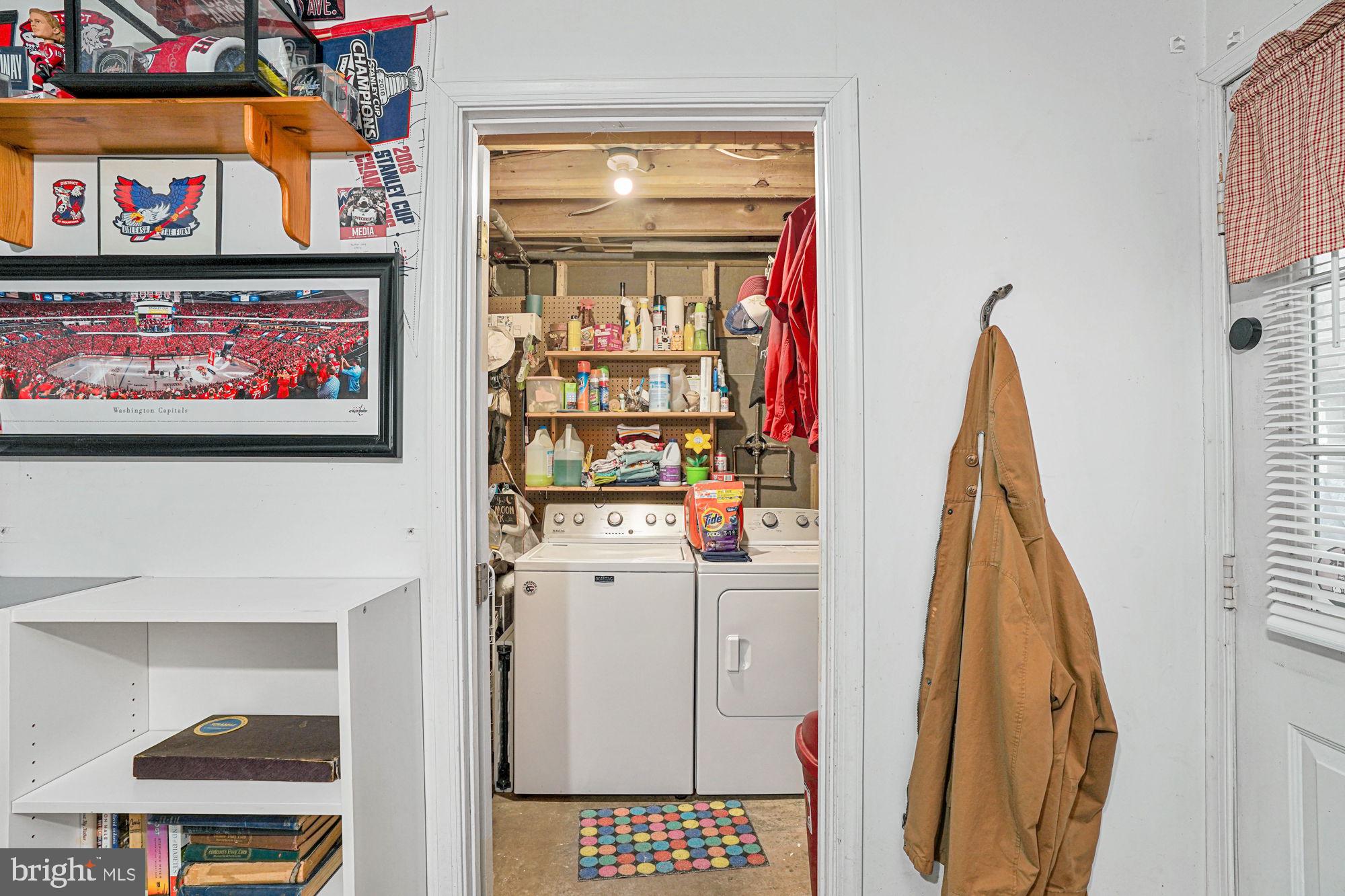 38 Buck Road Stafford, VA 22556 - Photo 29 of 39 a view of a refrigerator with wooden floor