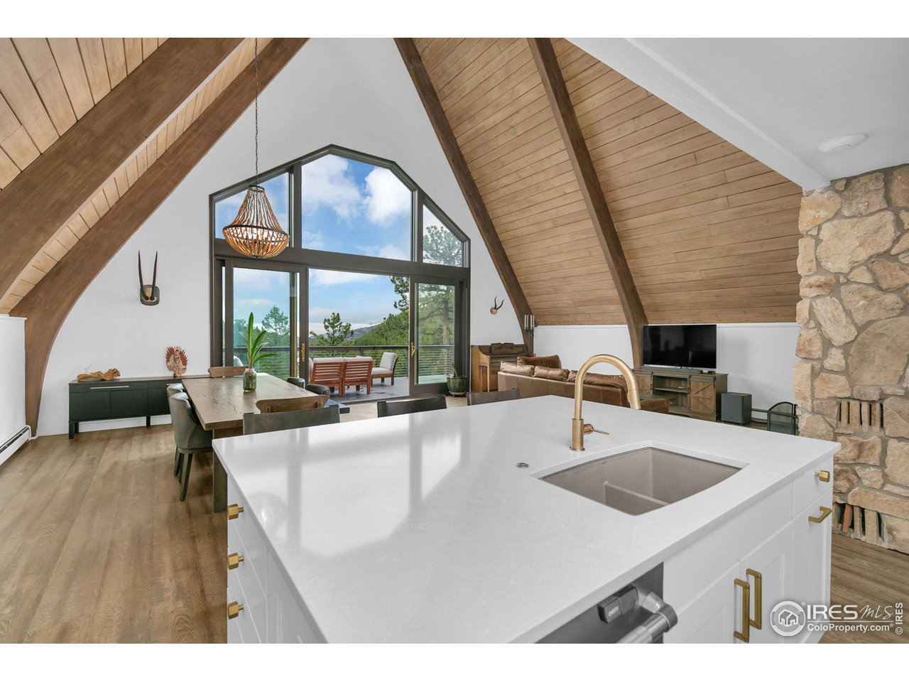 579 Primos Road Boulder, CO 80302 - Photo 6 of 38 View from the gourmet kitchen