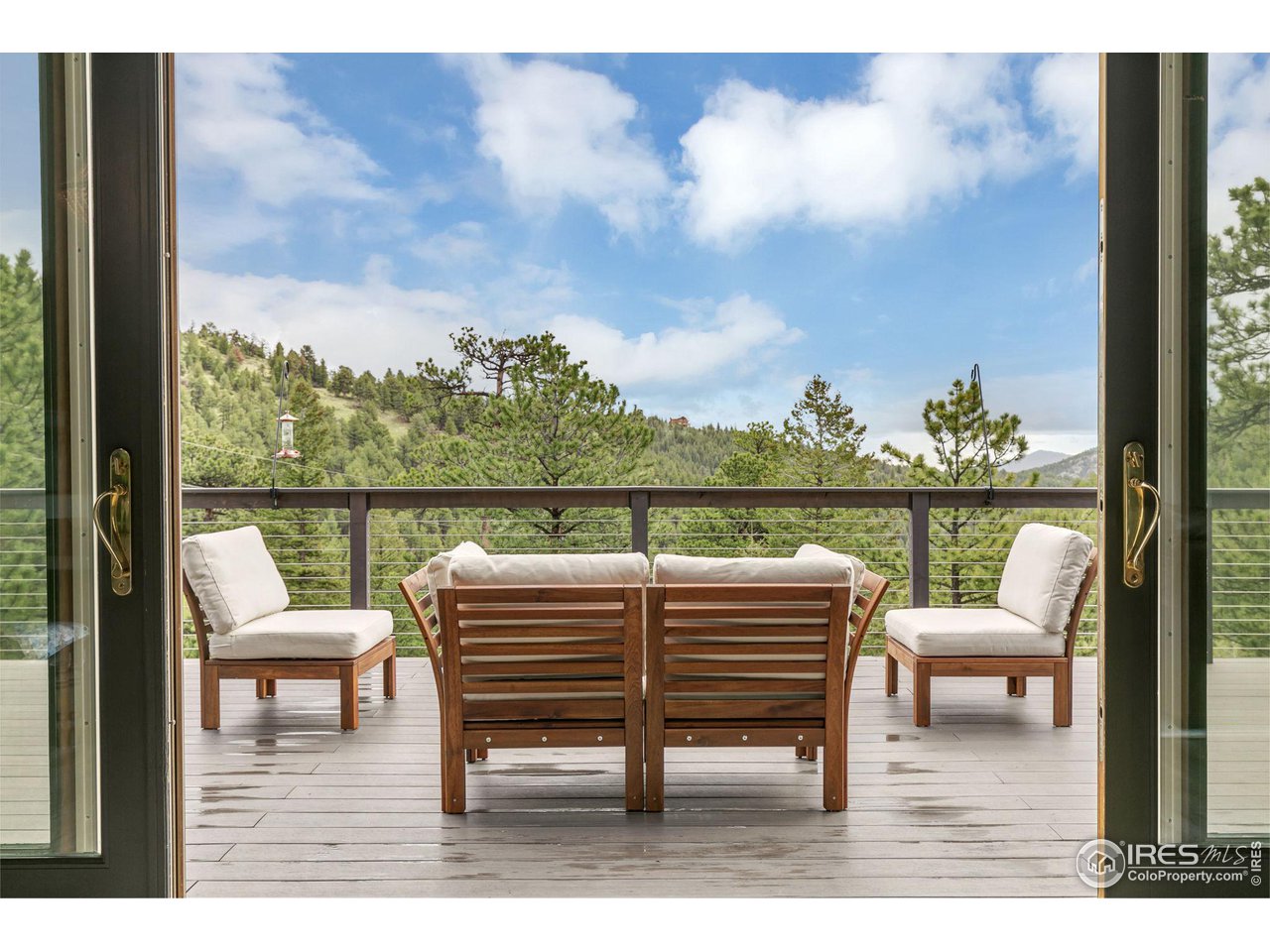 579 Primos Road Boulder, CO 80302 - Photo 8 of 38 Enjoy peace and quite on the main level deck