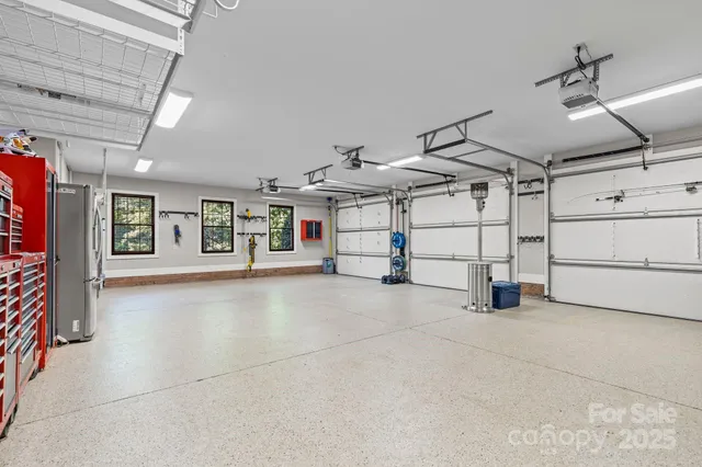 a balcony view with a seating space