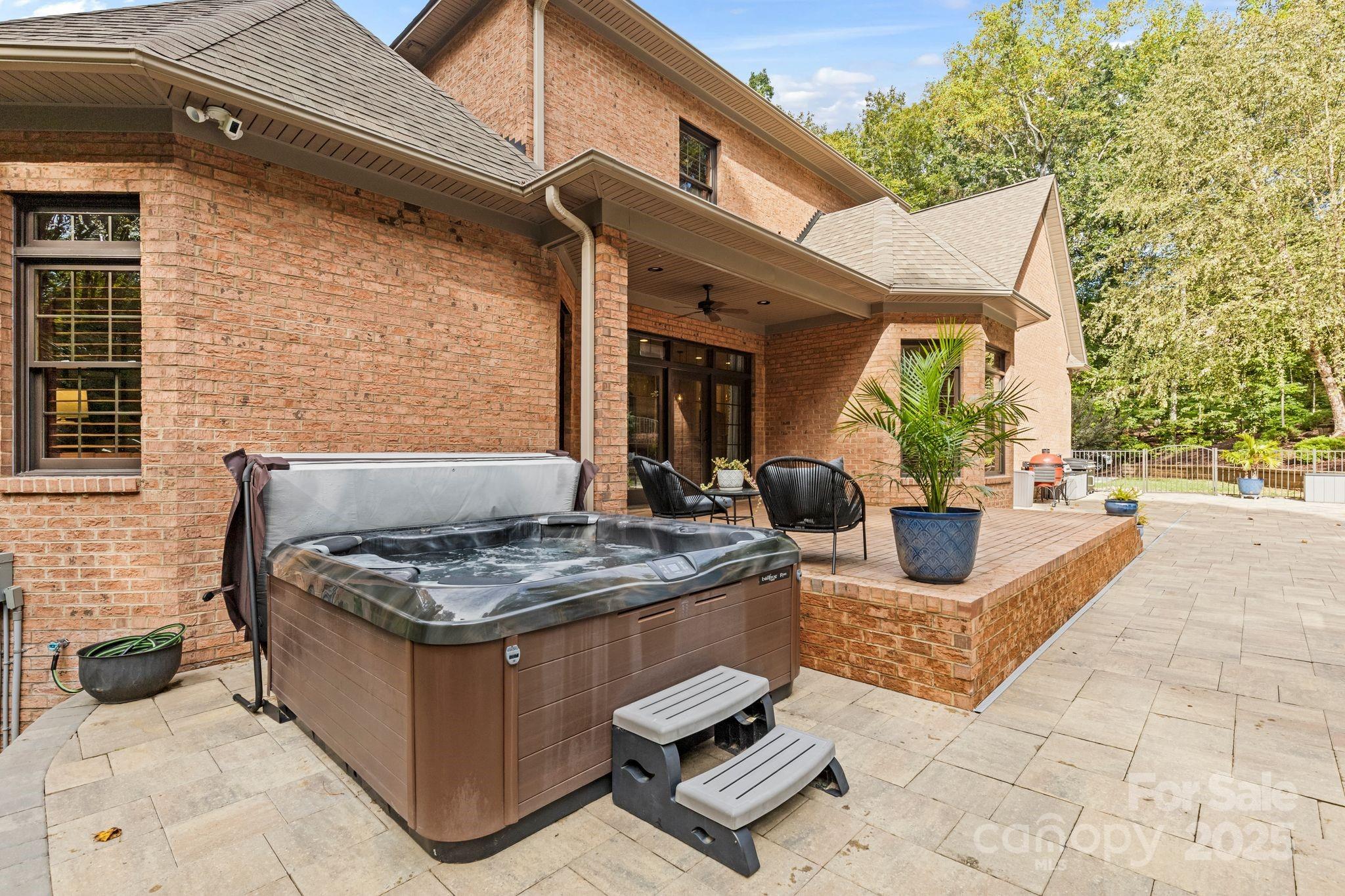 143 Greenbay Road Mooresville, NC 28117 - Photo 45 of 46 a view of outdoor kitchen outdoor kitchen outdoor seating and kitchen view