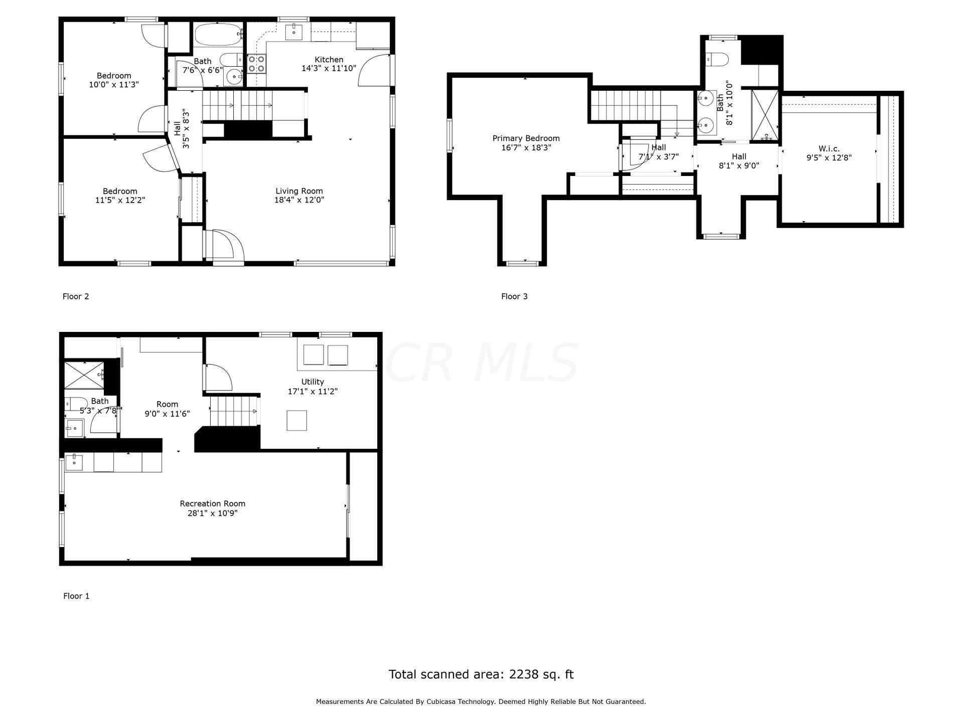 2343 Swansea Road Upper Arlington, OH 43221 - Photo 58 of 58 floor plan all floors