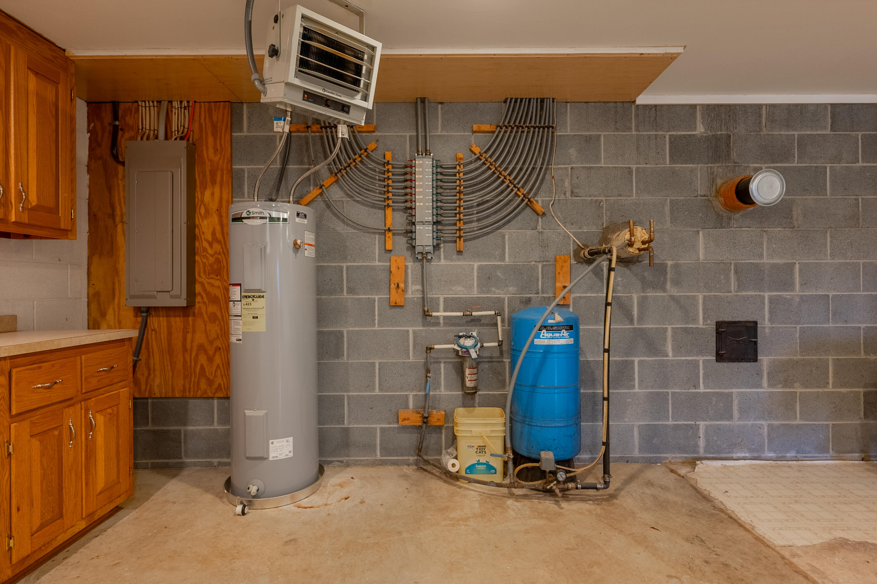 2448 Kyle Weeks Road Southwest Willis, VA 24380 - Photo 36 of 65 a view of storage and utility room