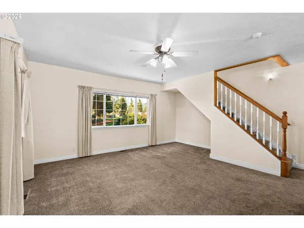 a view of an empty room with window